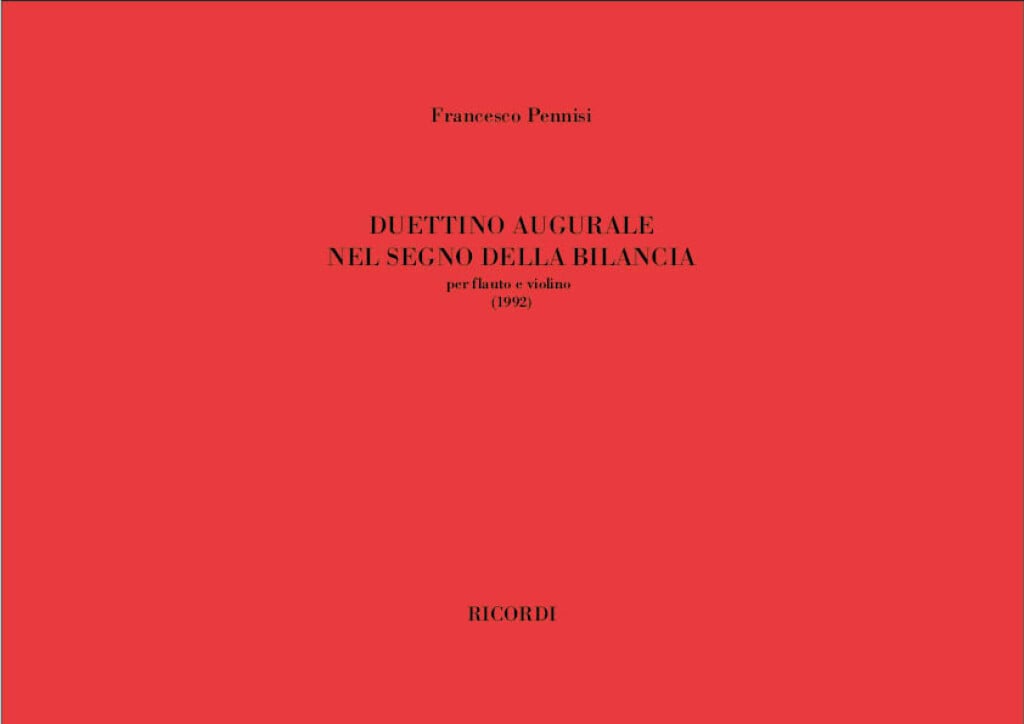 Duettini Augurale